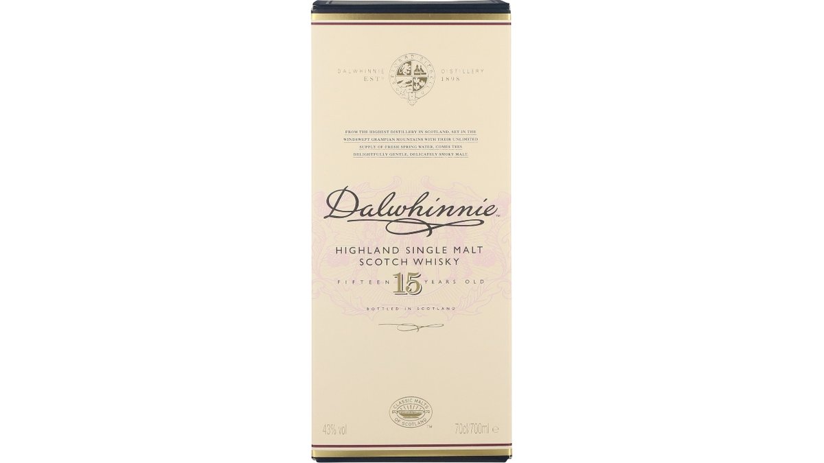 Dalwhinnie Malt 15 Års