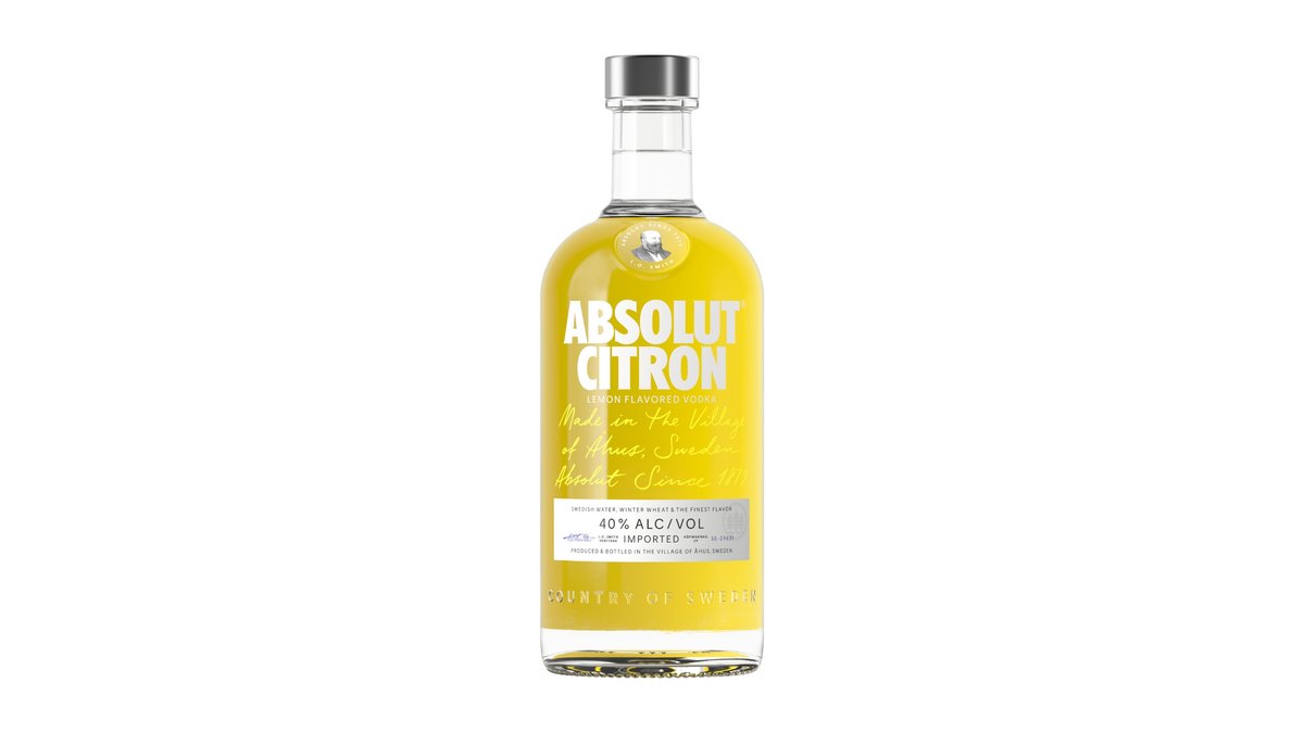 Absolut Vodka citrón 40%, 0,7 l