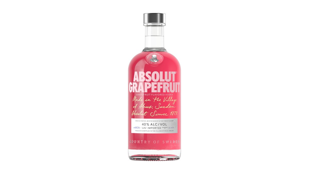 Absolut Vodka grapefruit 40%, 0,7 l