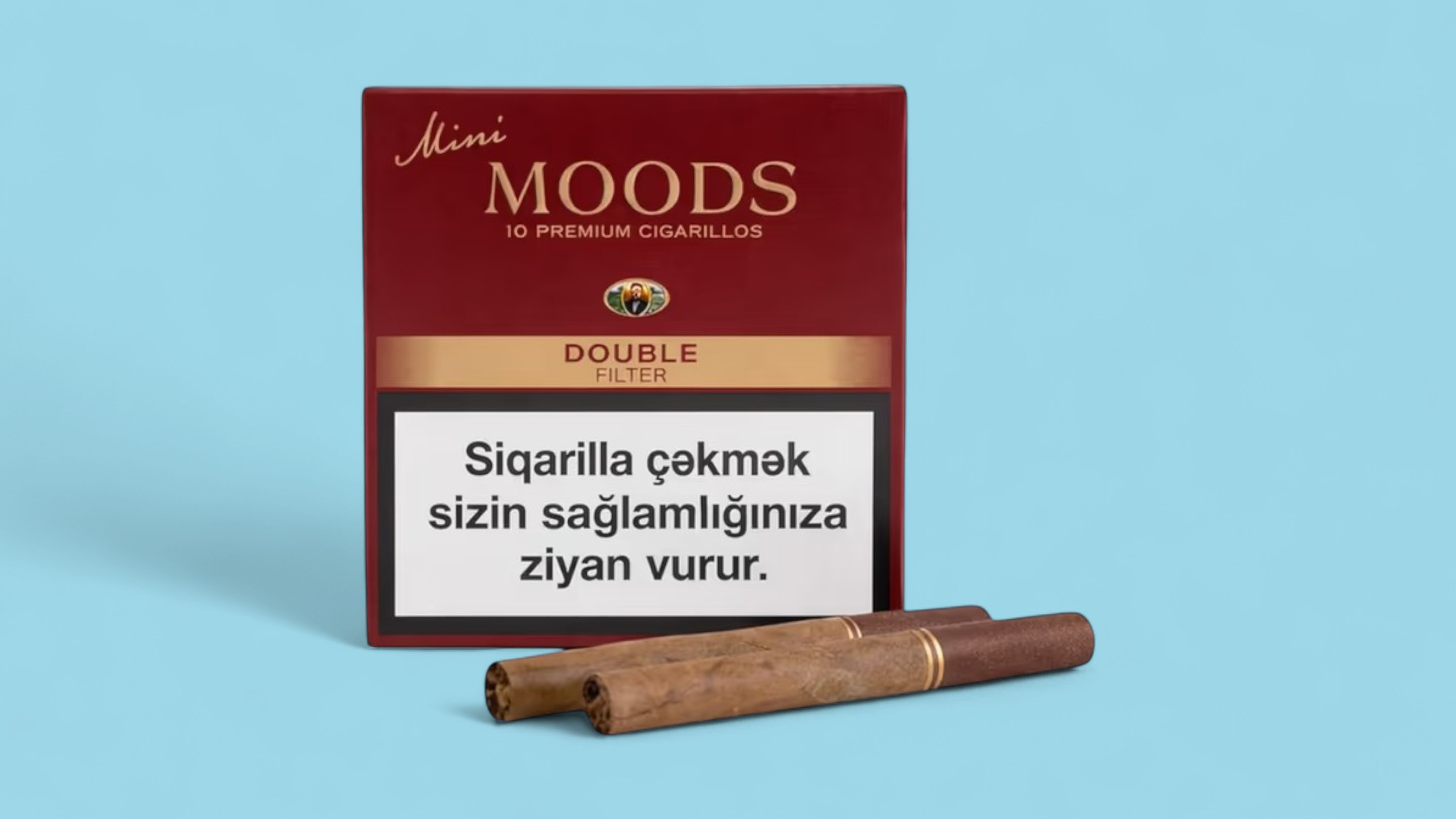 Moods Mini Premium Double Filter 10 Cigarillos