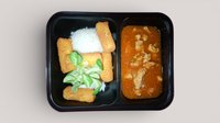 Objednať Stroganov z bravčovej panenky, ryža/zemiakové kroketky