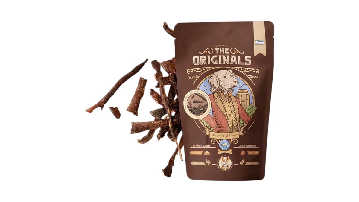 The Originals Grain Free / Gluten Free Pork Sticks for Adult & Puppy 80g