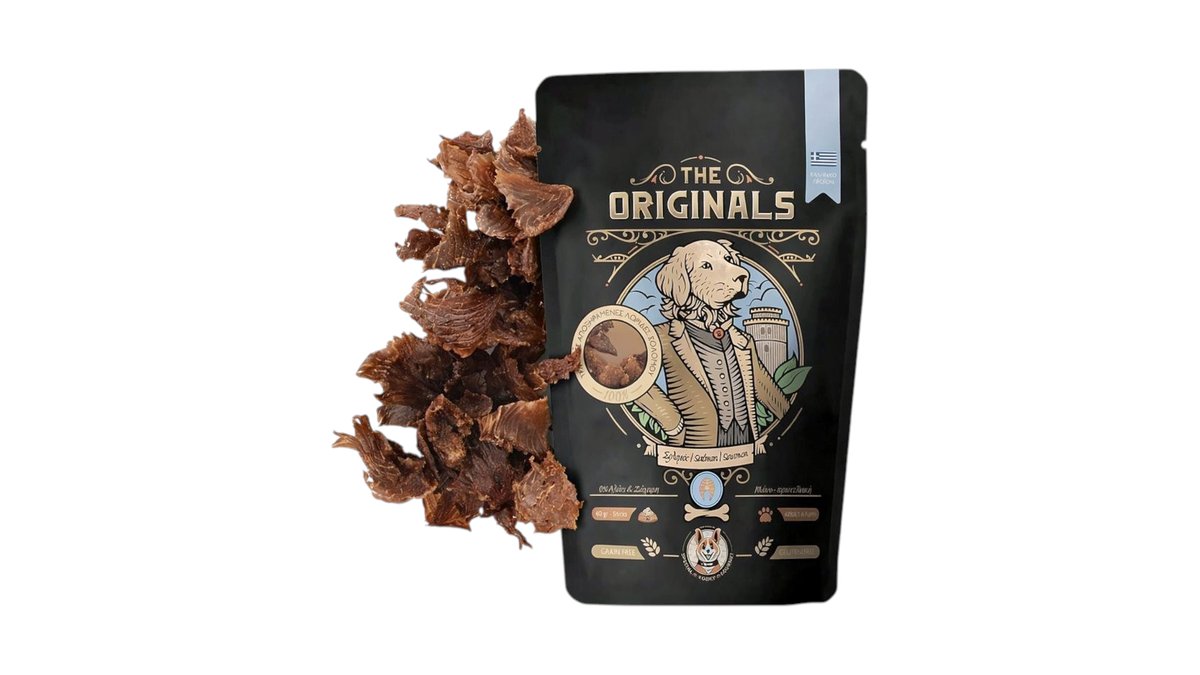 The Originals Grain Free / Gluten Free Salmon Sticks for Adult & Puppy 60g