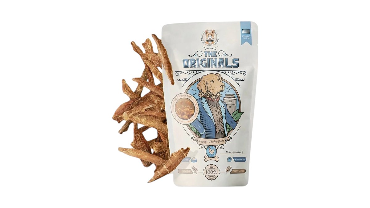 The Originals Grain Free / Gluten Free Chicken Stripes for Adult & Puppy 80g
