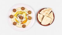 Objednať Hummus a cviklový falafel