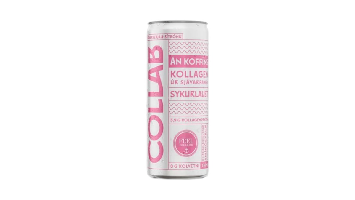 Collab Án Koffíns Jarðaberja Sítrónu