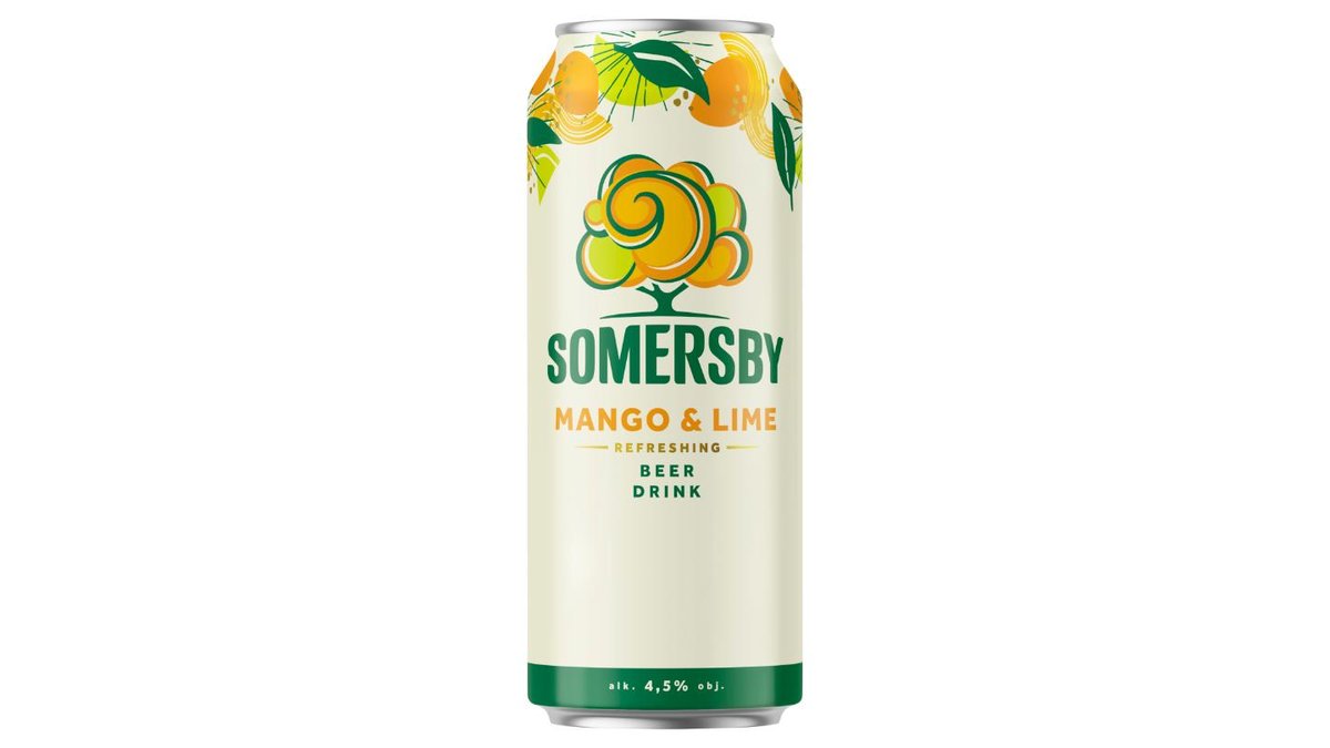 Somersby Napój piwny o smaku mango i limonki 500 ml
