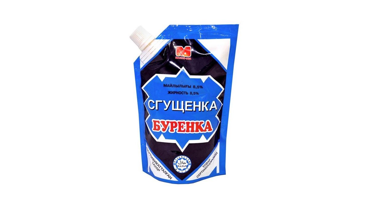 Сгущенка Маслодел буренка 8,5% дой-пак 250 г