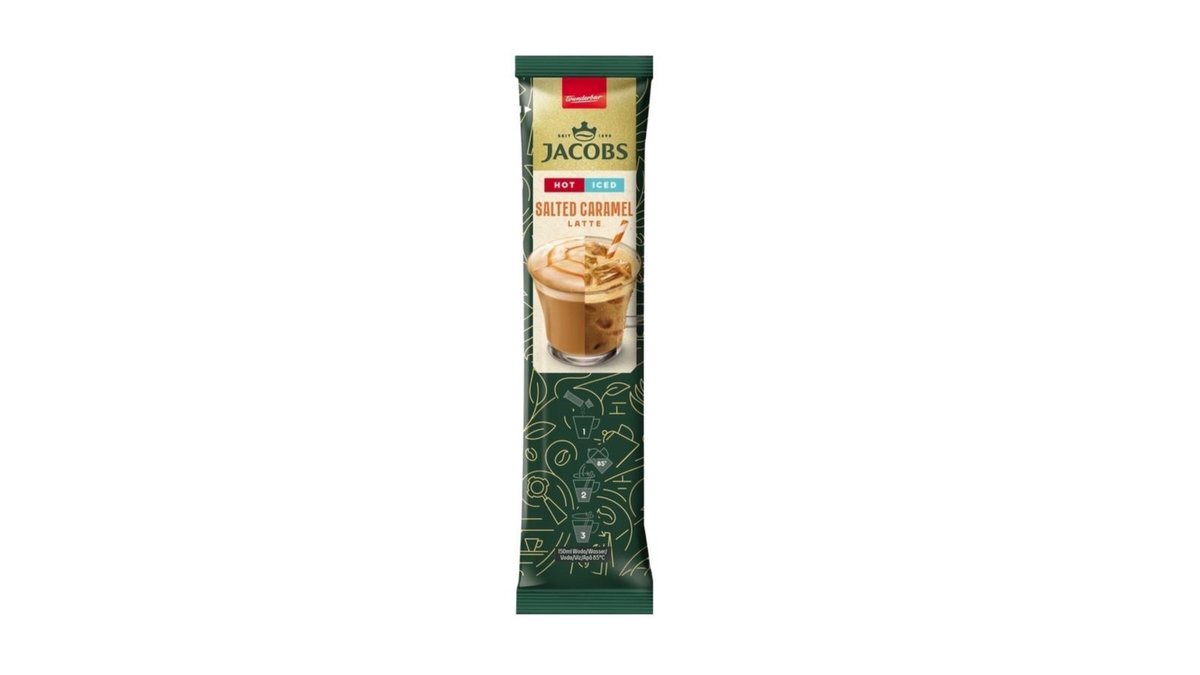 Кофе Jacobs Latte Соленая карамель 21,3 г