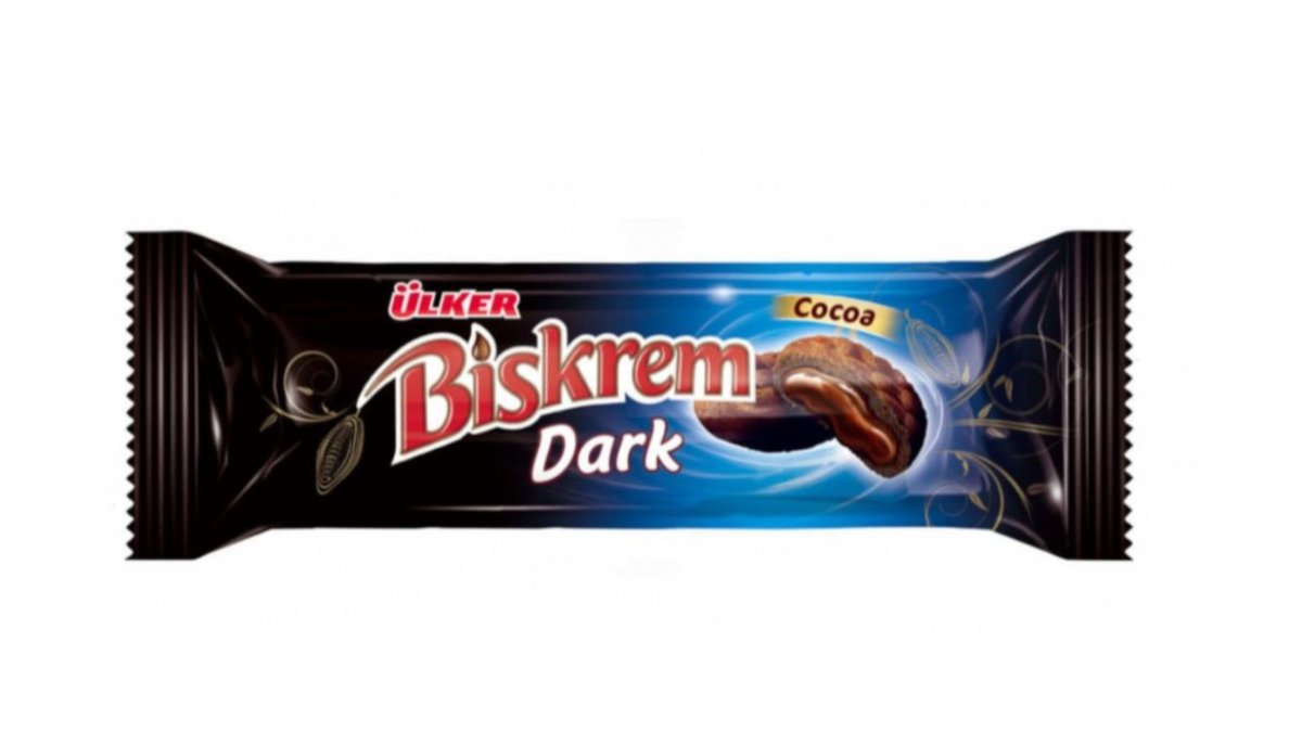 Печенье Ulker Biskrem темный шоколад 100 г