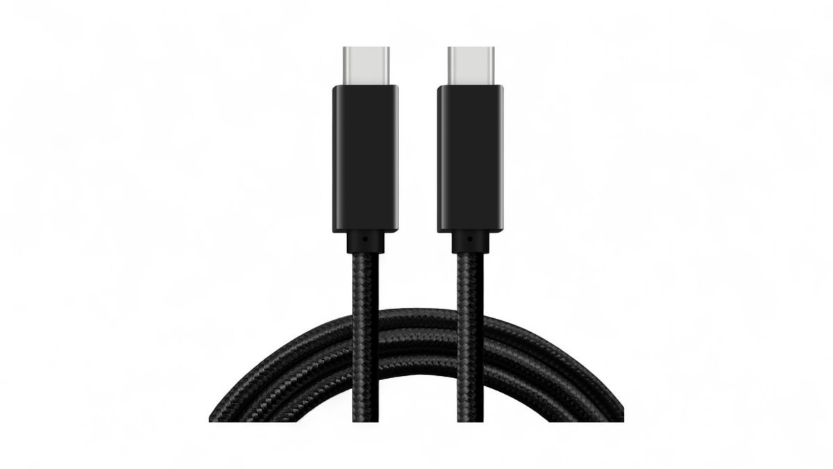 USB-C kabel 240W 3m i sort, Fuj:tech 1 stk.