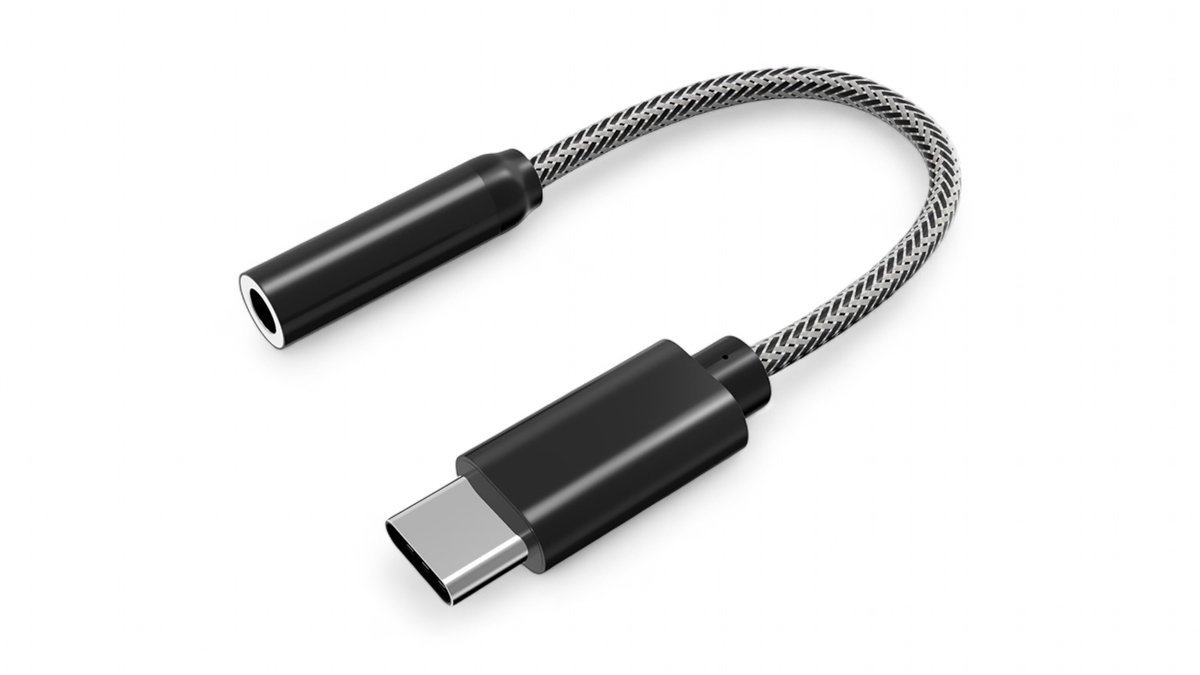 USB-C t. lydadapter 3.6mm, Fuj:tech 1 stk.