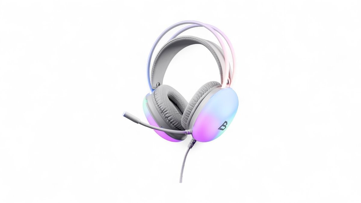 Headset Nebula m. RGB-lys, Blackstorm 1 stk.