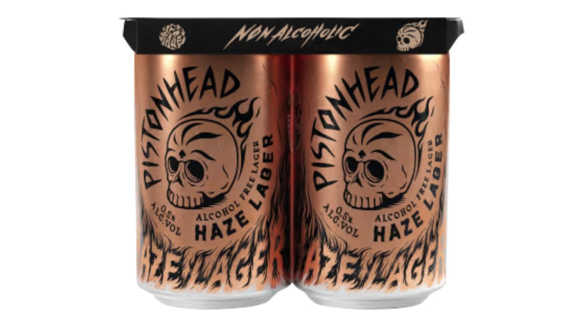 Pistonhead Alkoholfri Öl Haze Lager 0.5%, 4x33 cl
