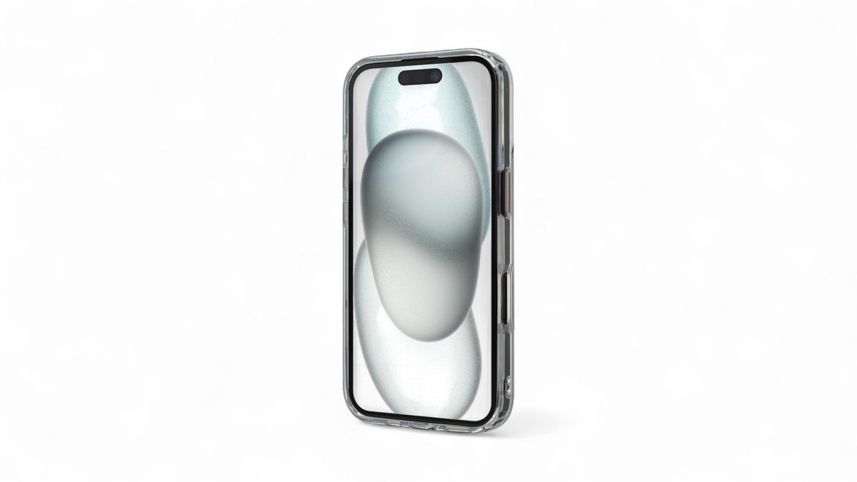 MagSafe-kompatibelt cover t. iPhone 16 gennemsigtigt, Fonekit 1 stk.
