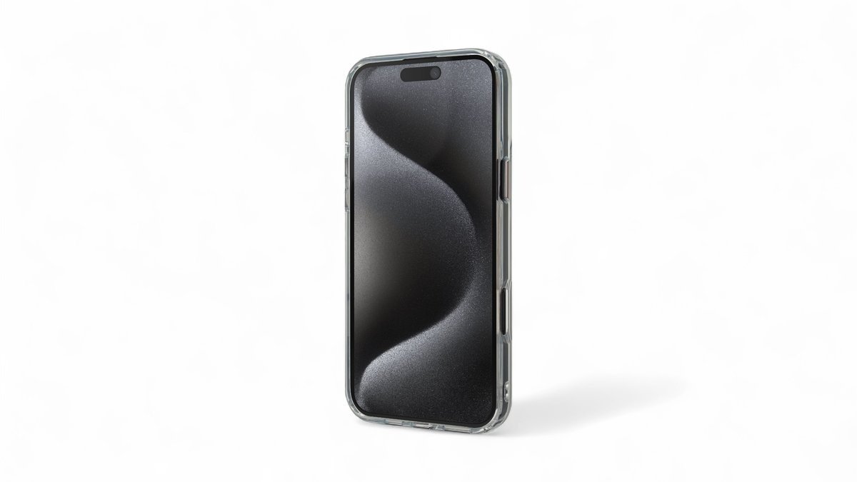 MagSafe-kompatibelt cover t. iPhone 16 Pro gennemsigtigt, Fonekit 1 stk.