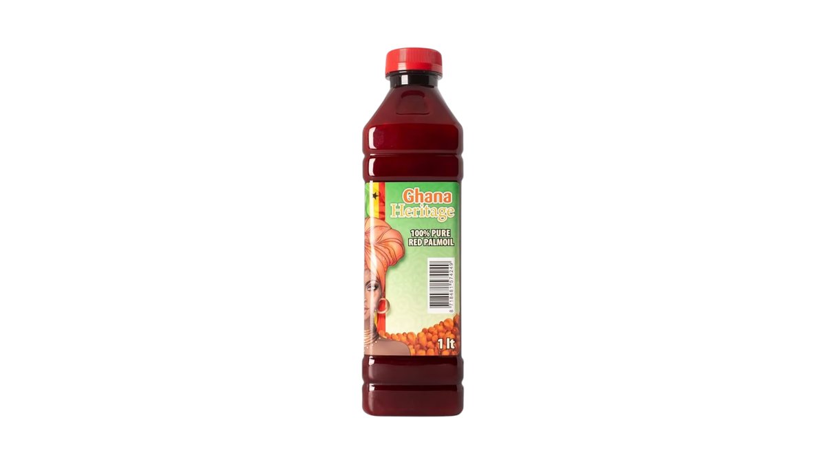GHANA HERITAGE 100% PURE RED PALMOIL 500ML