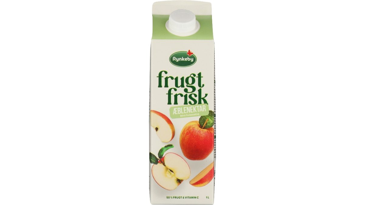 Rynkeby Frisk Æble Nektar 1Lt