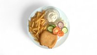 Objednať Vyprážaný syr s hranolkami