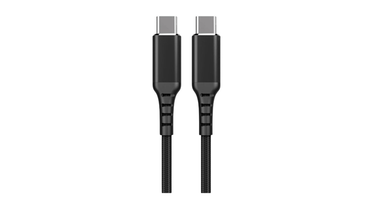 USB-C kabel 3m i sort, Fuj:tech 1 stk.