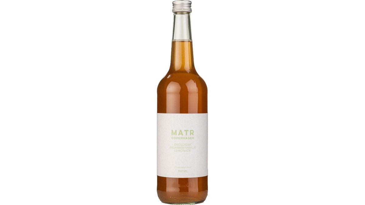 Matr Copenhagen Limonade Rabarbra & Vanilje ØKO, 700 ml