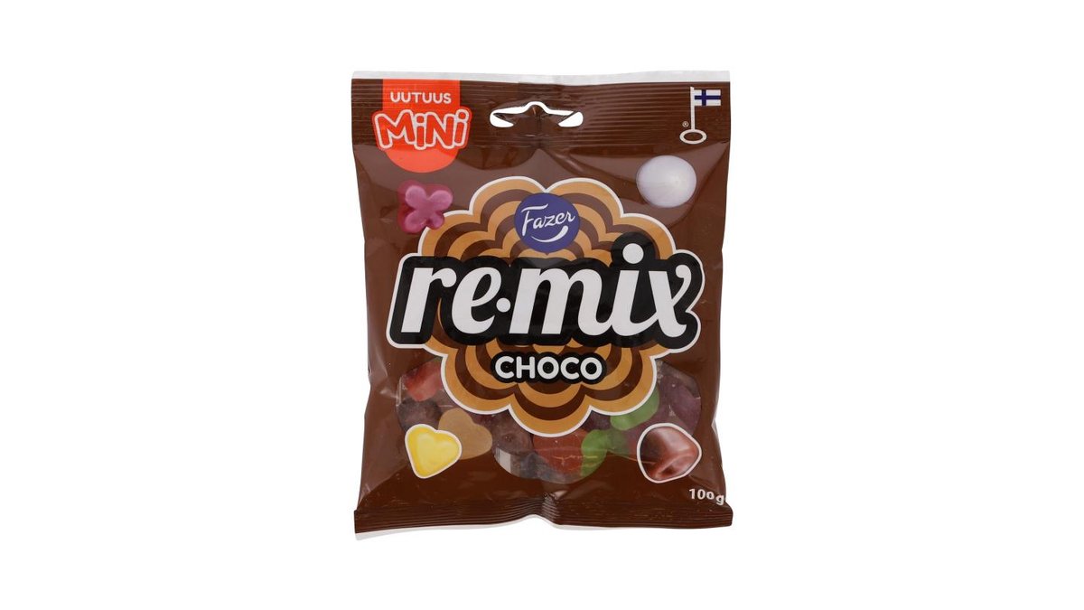 Re-mix Mini Choco, Fazer 100 g