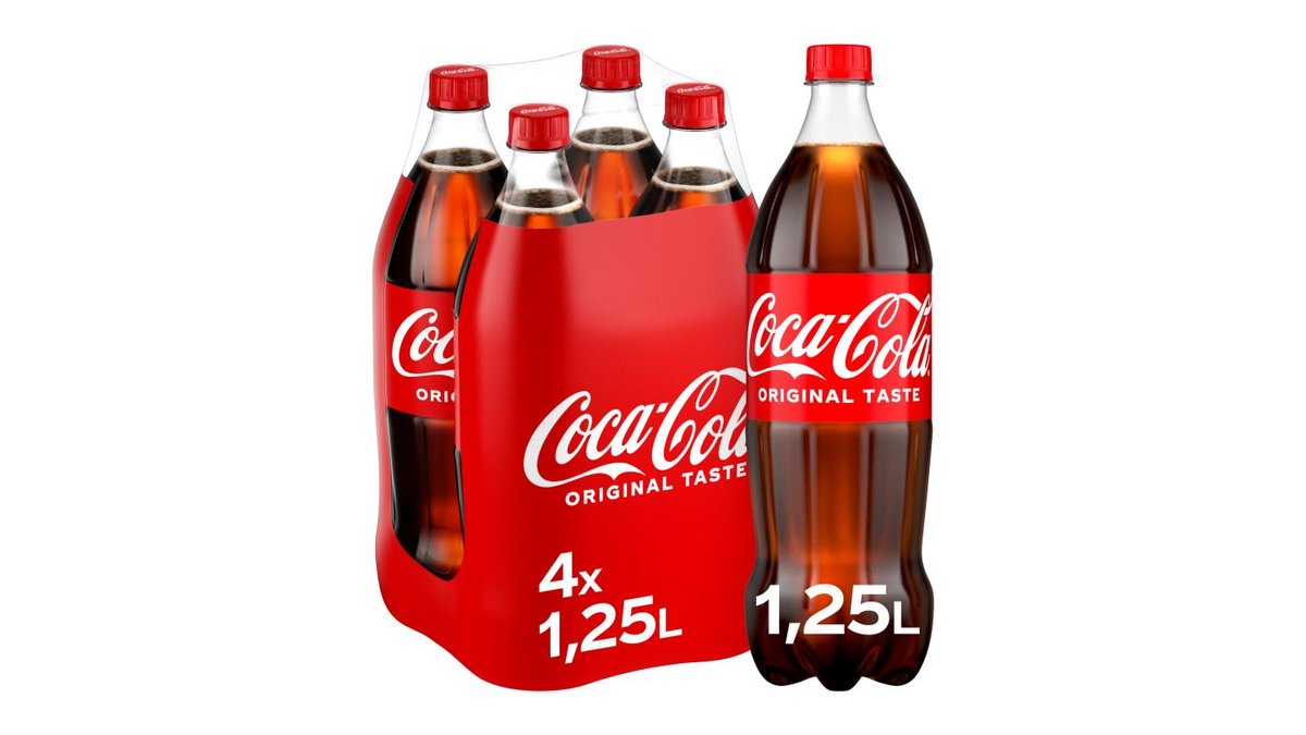 Coca-Cola 4x1,25 l