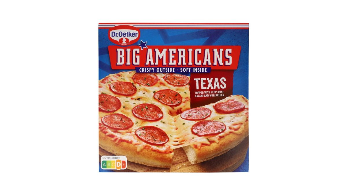 ❄️ Pizza m. pepperoni-salami & mozzarella, Dr. Oetker