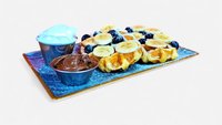 Objednať Nutellové bros waffle s ovocím podľa dennej ponuky