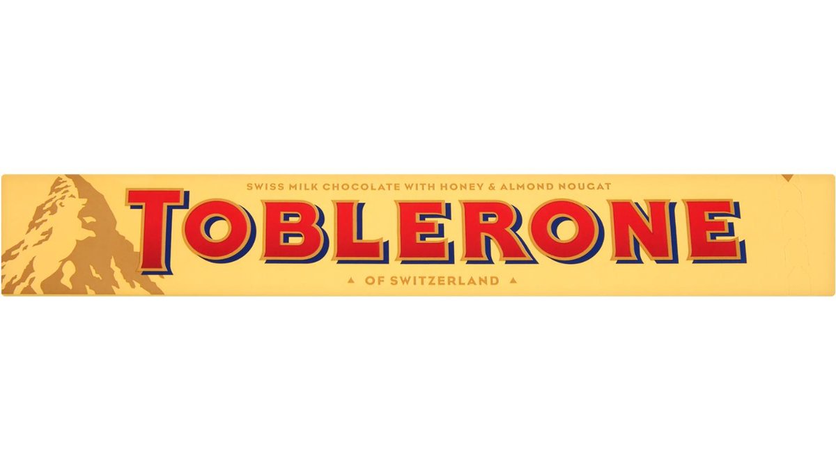 Toblerone m. mælkechokolade