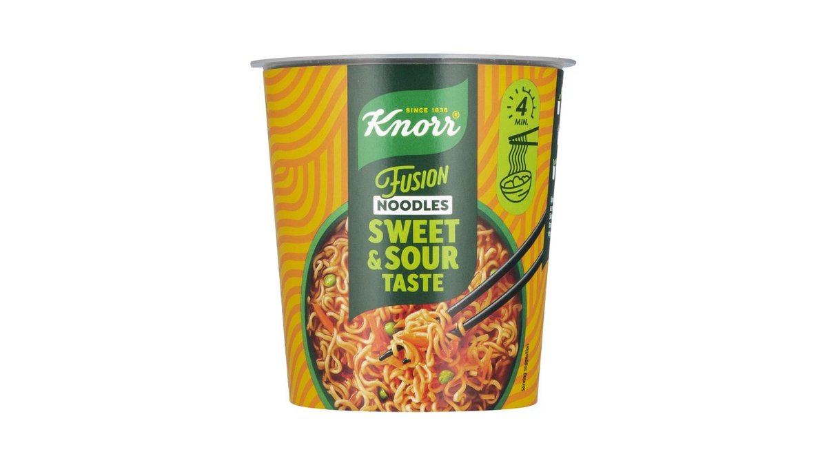Instantnudler m. sweet & sour, Knorr