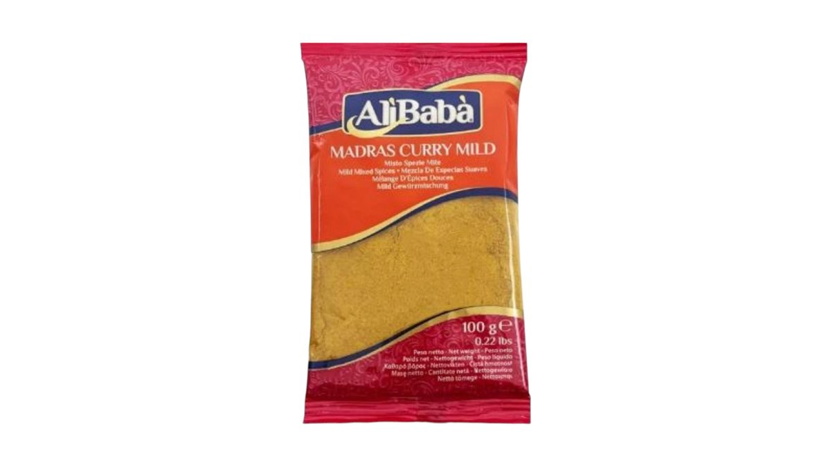 ALI BABA MADRAS CURRY MILD 100G