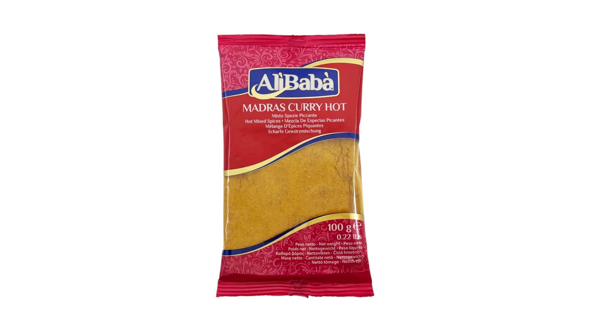 ALI BABA MADRAS CURRY HOT 100G