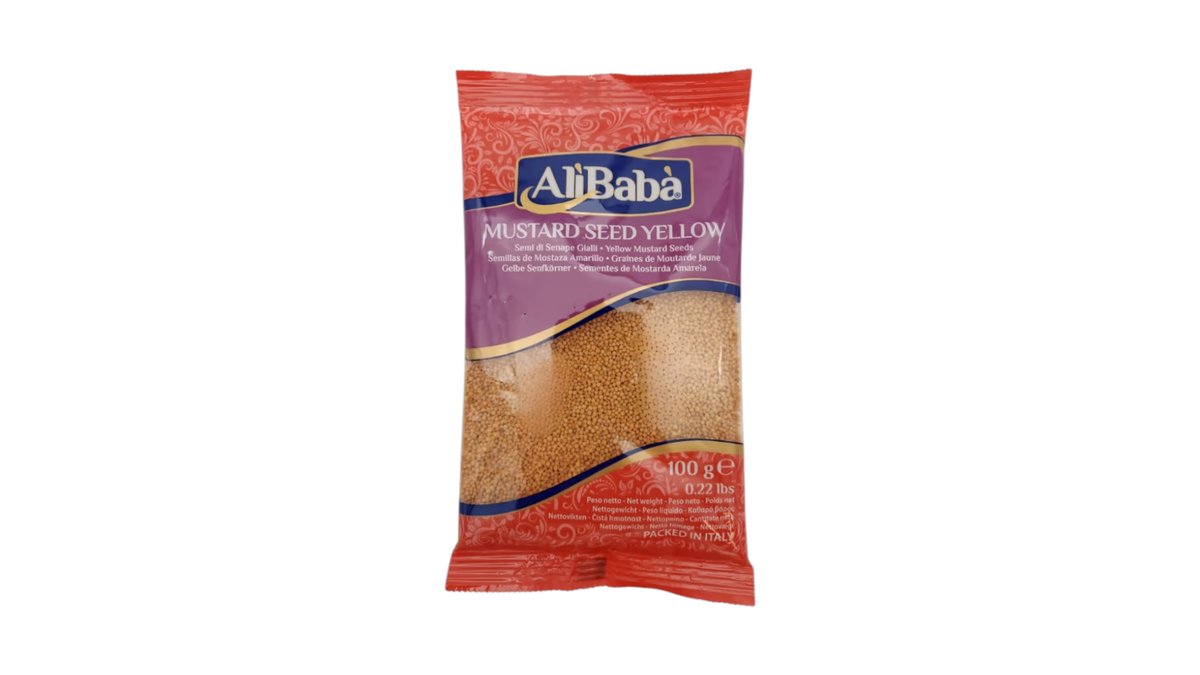 ALI BABA MUSTARD SEED YELLOW 100G