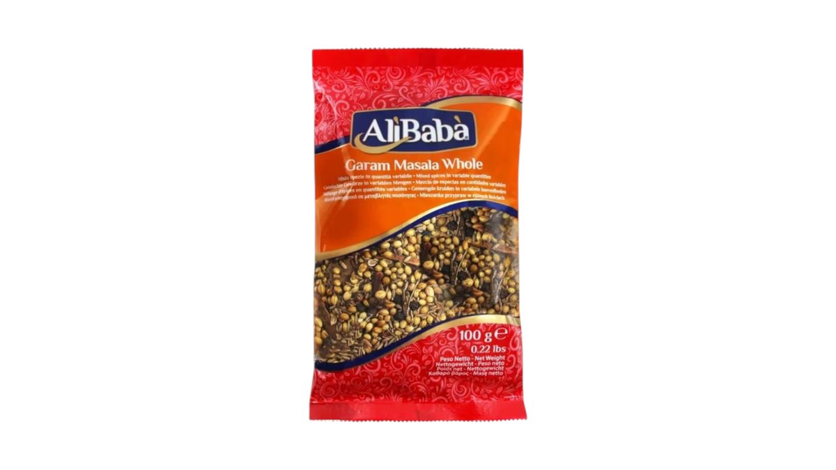 ALI BABA GARAM MASALA WHOLE 100G