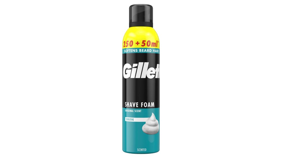 Gillette Classic Pěna Na Holení Sensitive Pro Citlivou Pokožku, 300ml