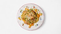 Objednať Grill Shrimp Aglio e Olio Spaghetti