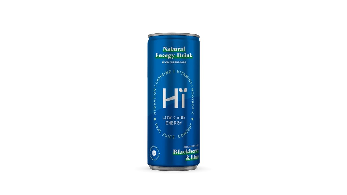 Hi blackberry & lime 330 ml
