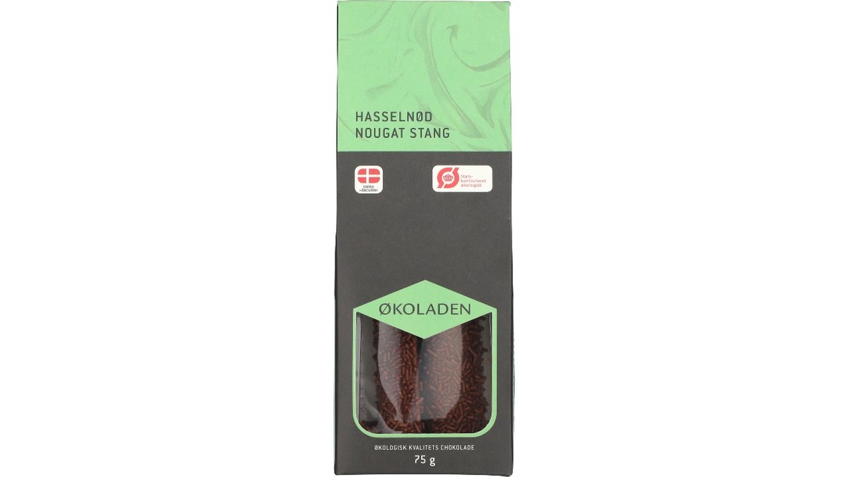Nød/Nougatstang 2 Stk Øko