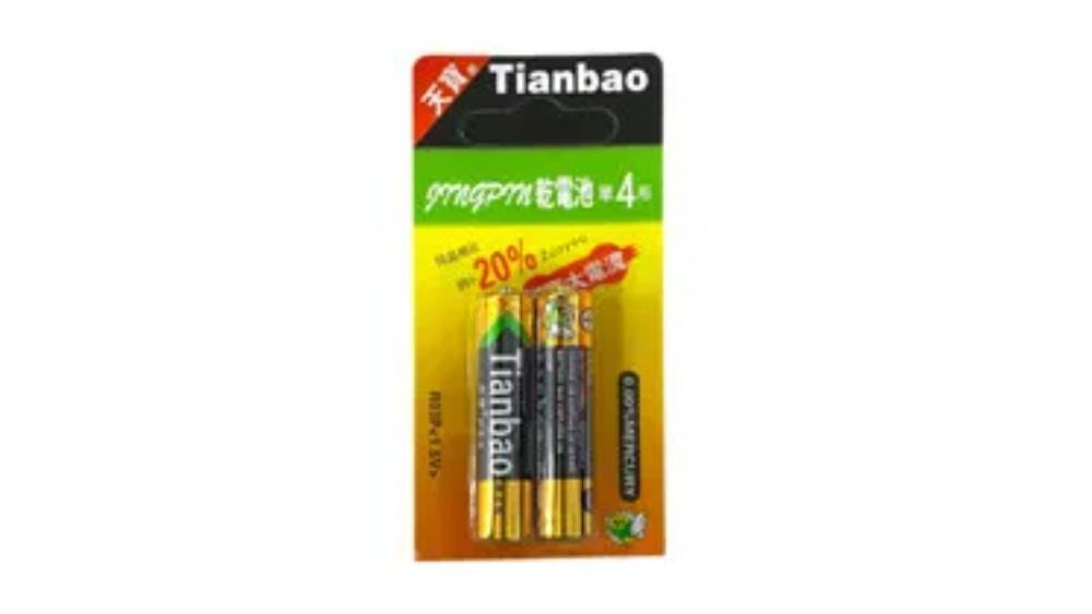 Tianbao Batareya 2-li 1.5v Aaa