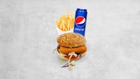 Objednať Cheesy Royal burger menu
