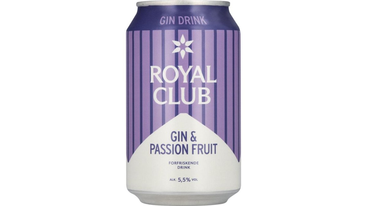 Royal Club Gin/Passionfrugt