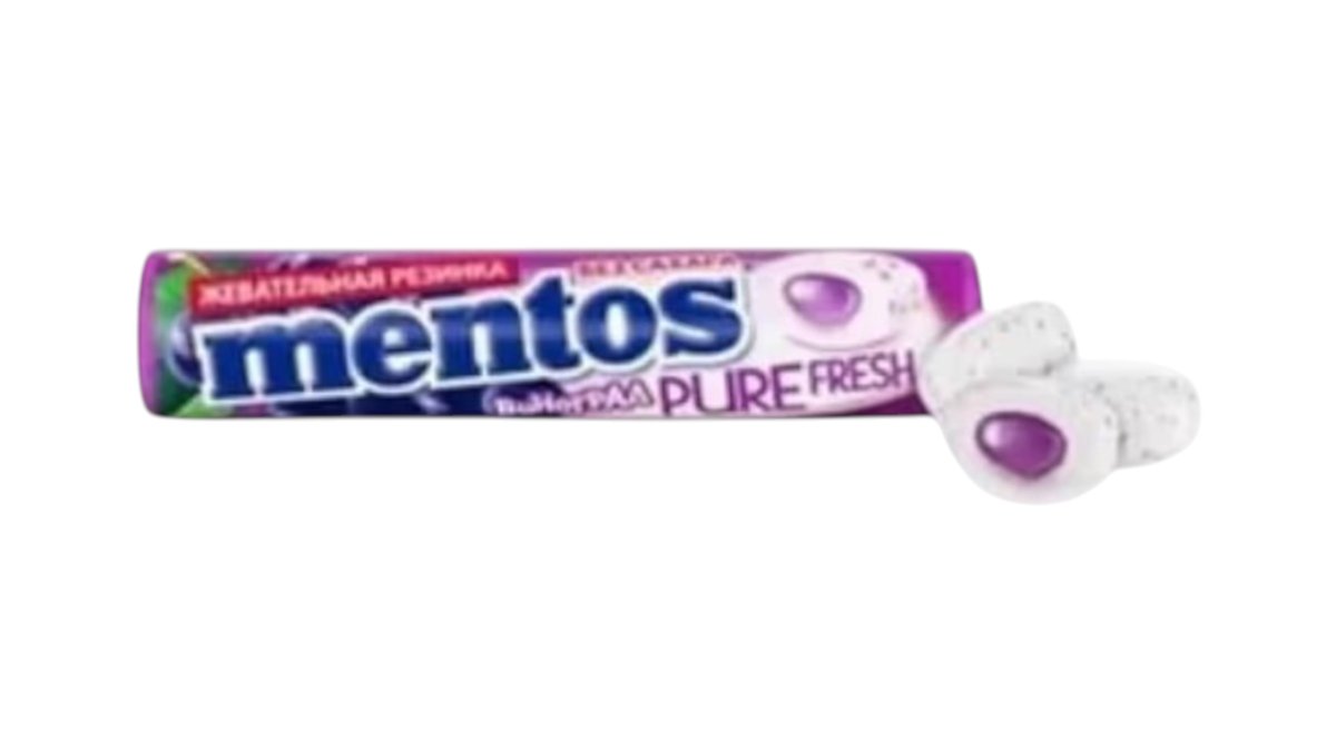 Mentos Pure Saqqız Üzüm 15.5qr