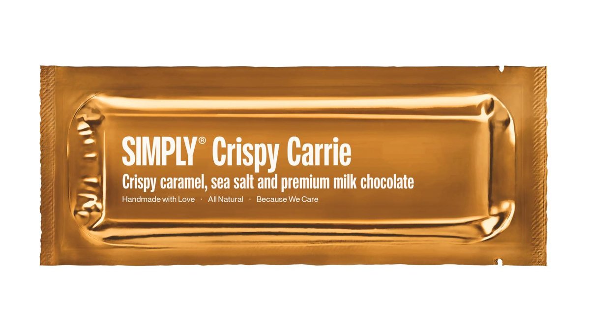 Chokoladebar Crispy Carrie, Simply Chocolate