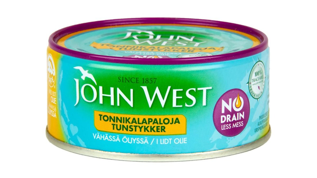 NoDrain tonnikala öljyssä 120g