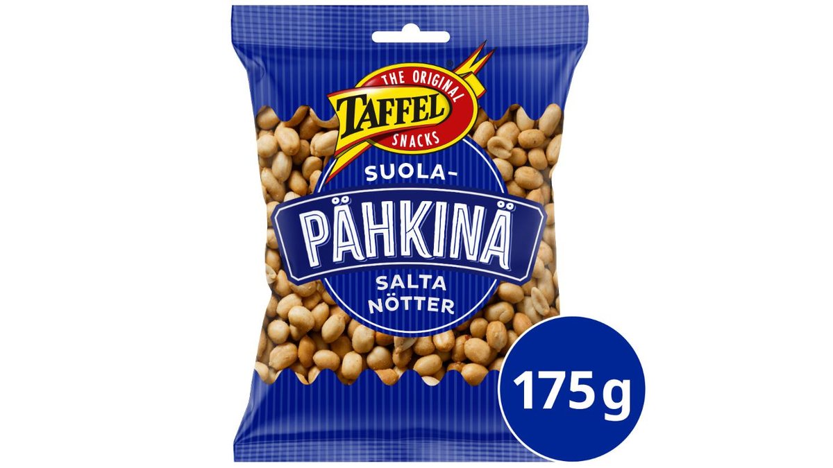 Taffel Pähkinä suolapähkinä 175g