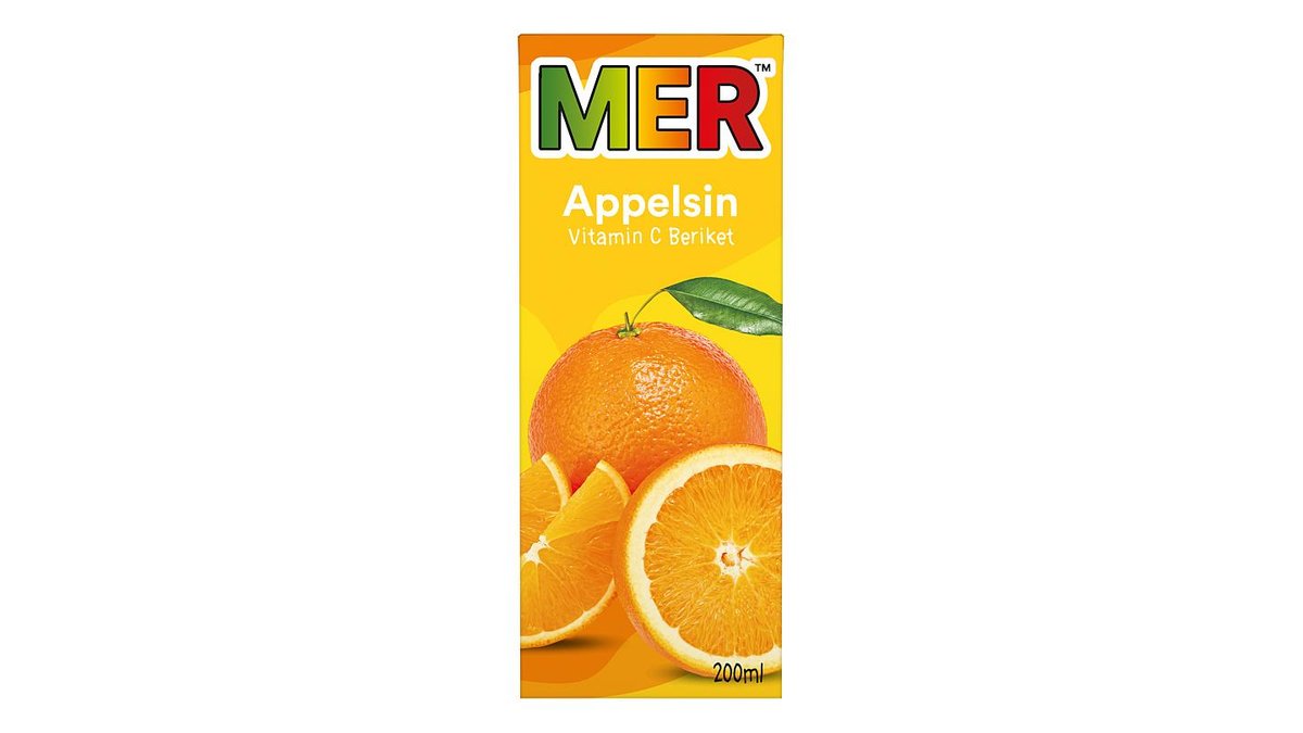 Mer Appelsin, 200 ml