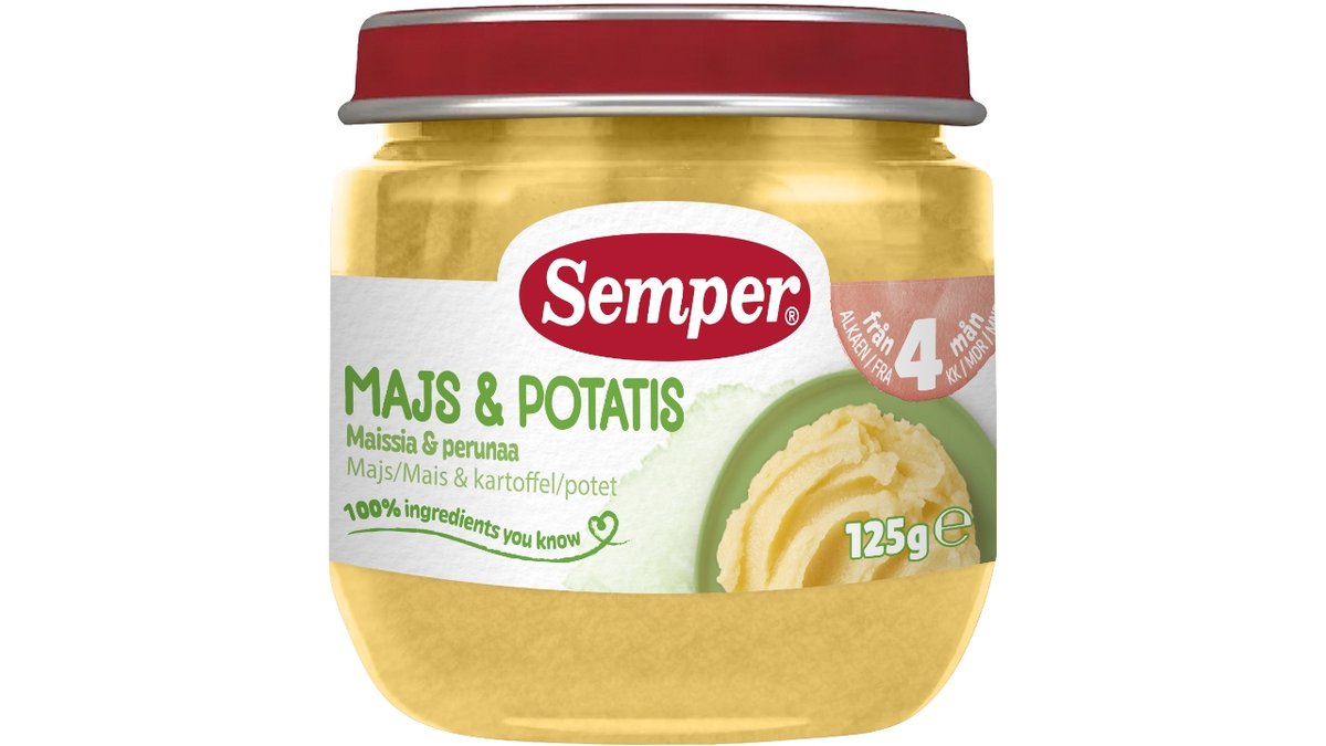 Semper Majs&Kartoffel 4M 125G