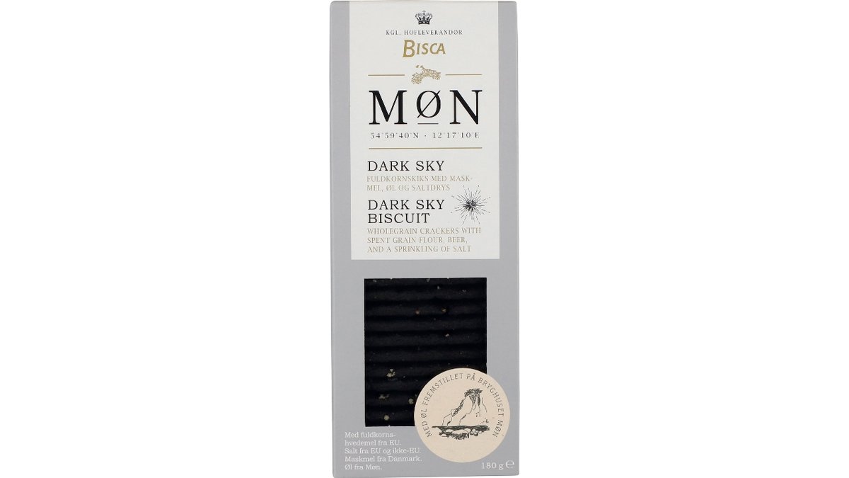 Møn Dark Sky Fuldkornskiks