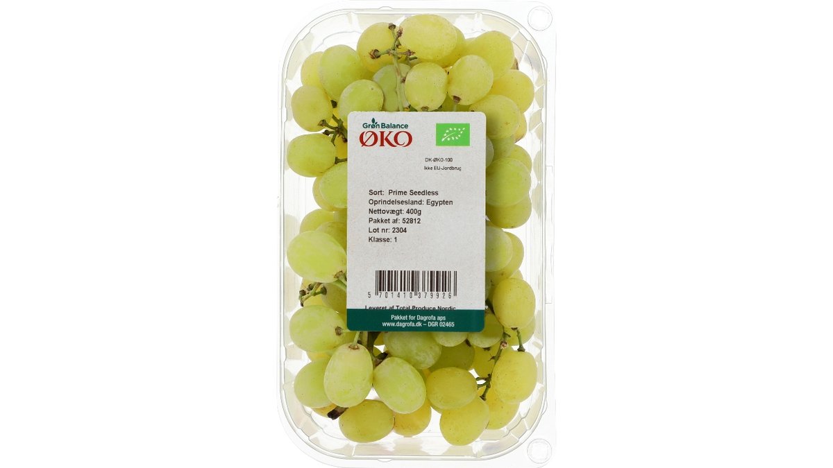 Øko Grønne Druer Grøn Balance